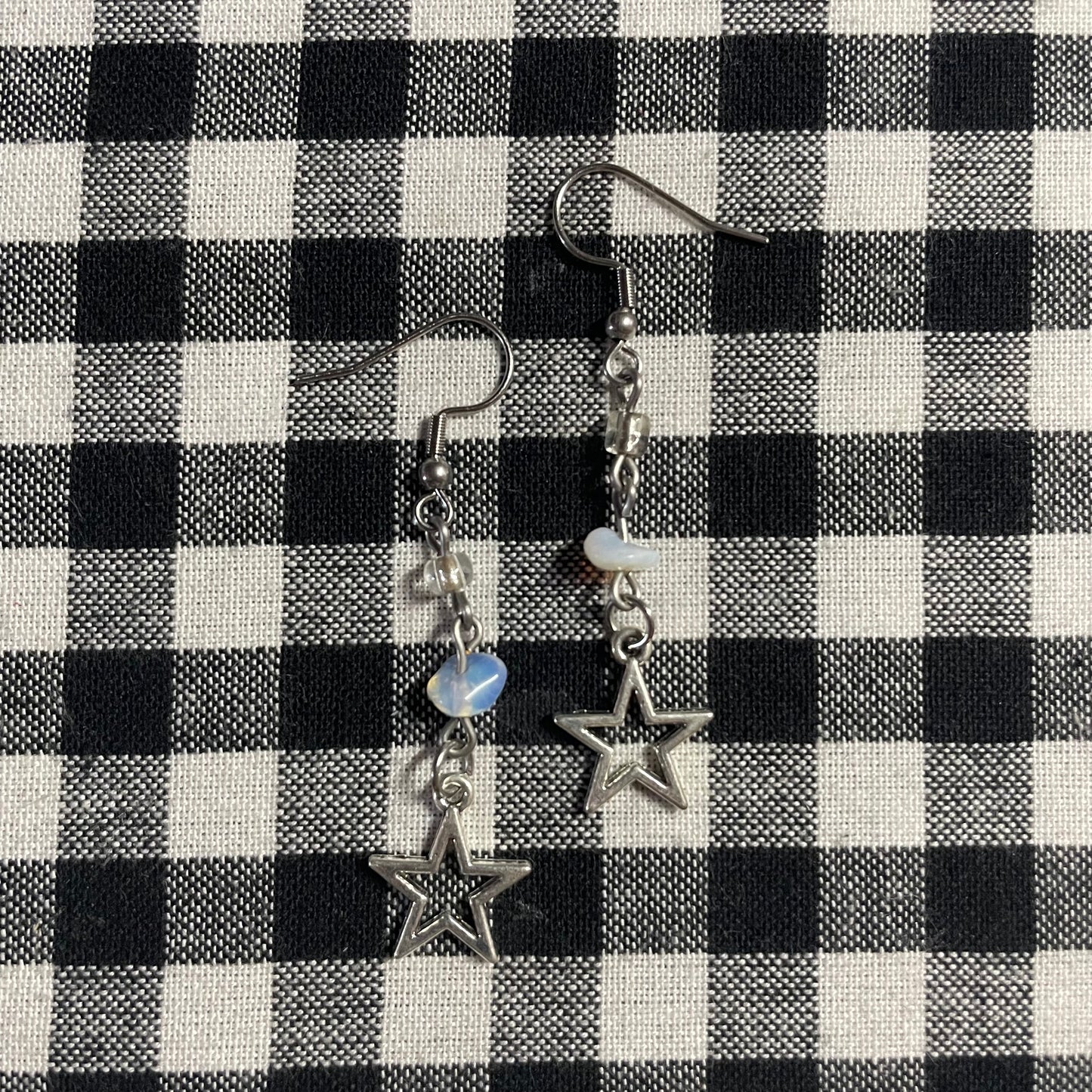 Crystal Charm Earrings