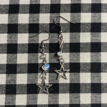Crystal Charm Earrings