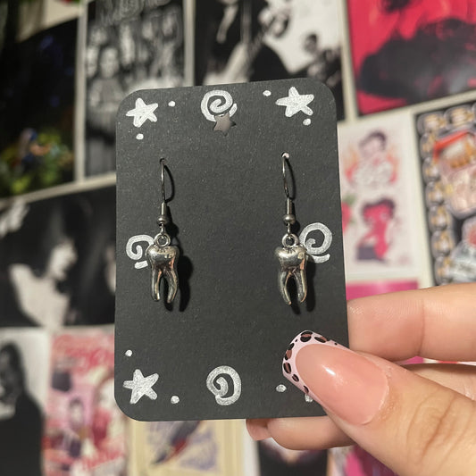 Tooth Earrings