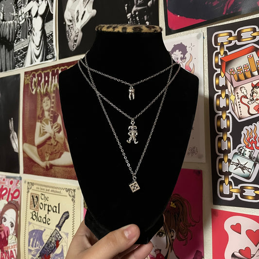 Punk Planet Chain Necklaces