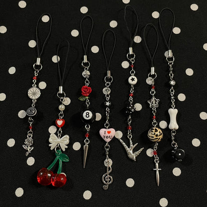 Pinup Princess Phone Charms