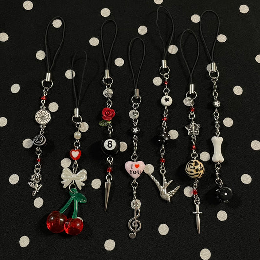 Pinup Princess Phone Charms