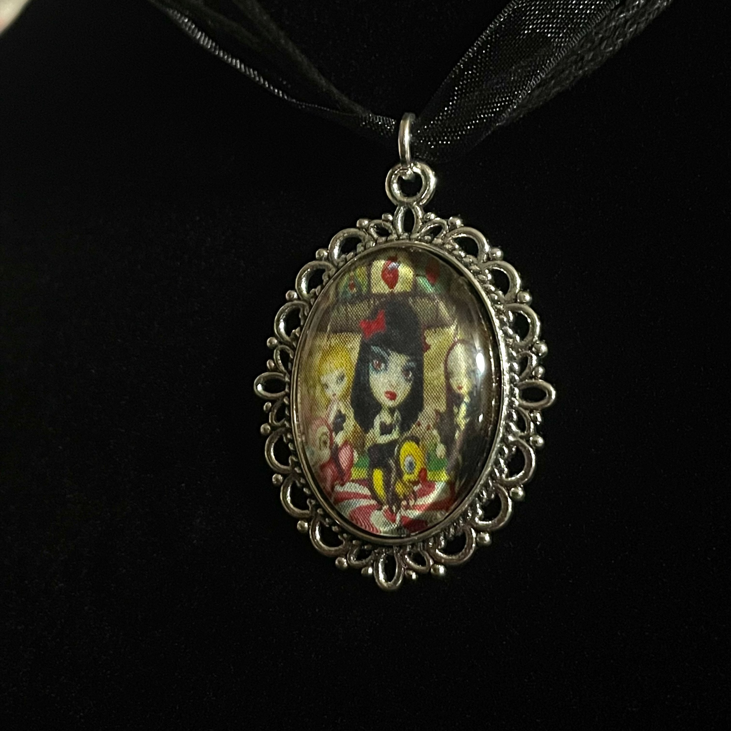 Jack Off Jill Pendant Necklace