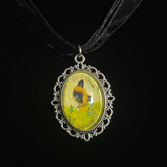 Kitty Craft Pendant Necklace