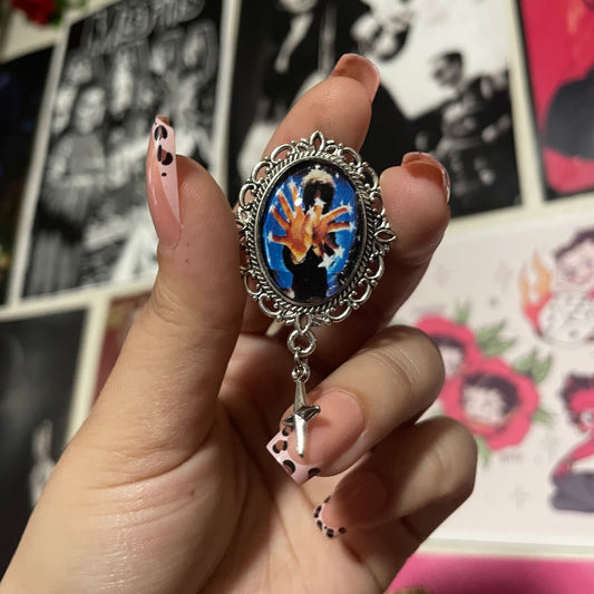 The Cure Pendant Pin