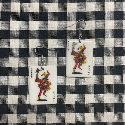 Joker In The Pack Earrings