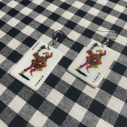 Joker In The Pack Earrings