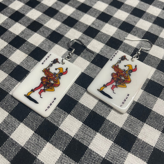 Joker In The Pack Earrings