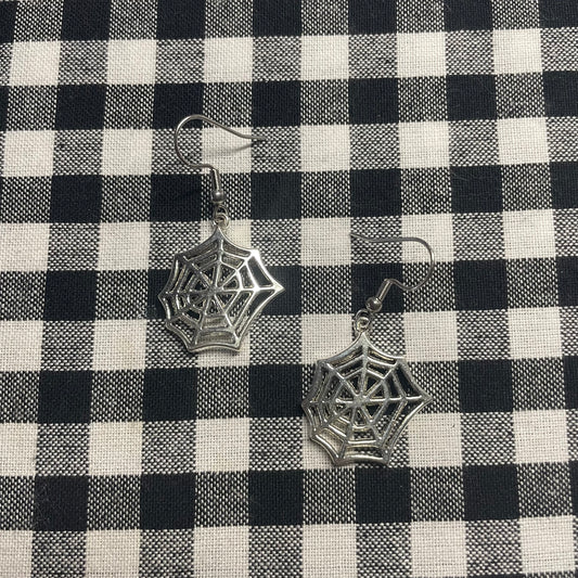 Walking Into Spiderwebs Earrings