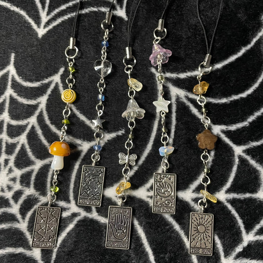 Tarot Card Phone Charms