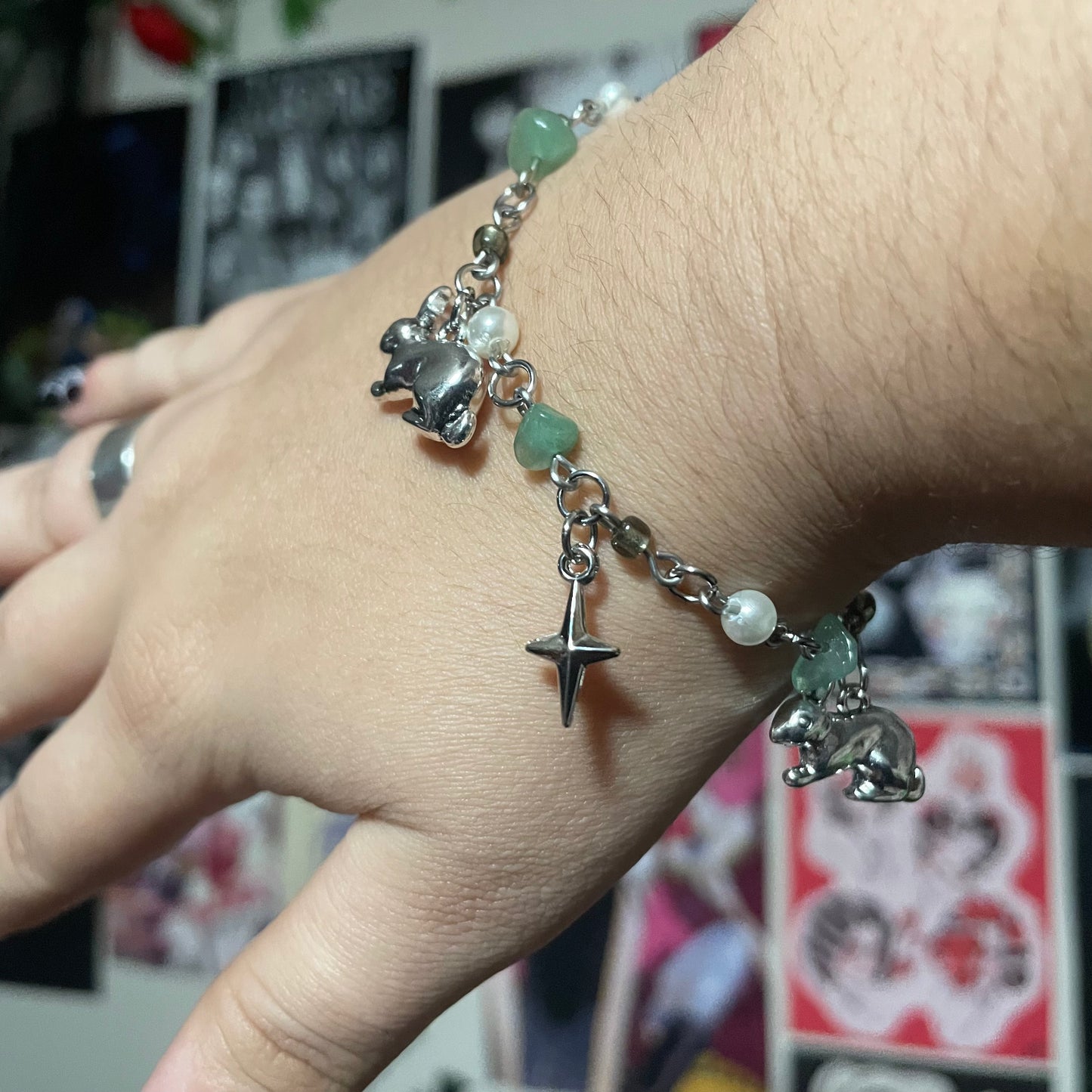 Lucky Rabbit Crystal Bracelet