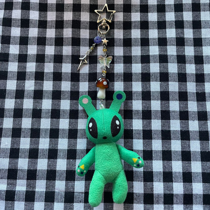 "Aurora" Alien Keychain