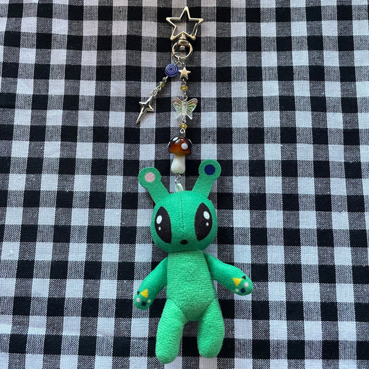 "Aurora" Alien Keychain