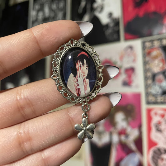 Perfect Blue Pendant Pin