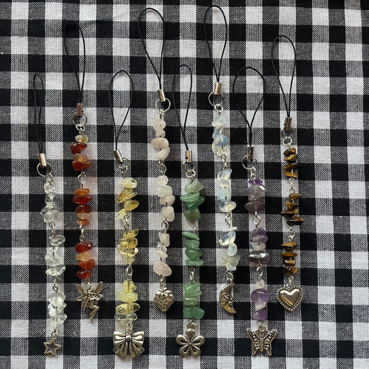 Crystal Phone Charms