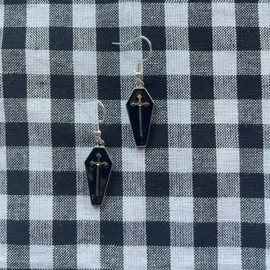 Common Coffin Earrings