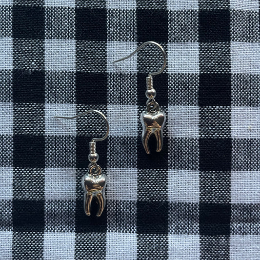 Tooth Earrings