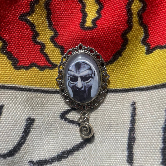 MF DOOM Pendant Pin