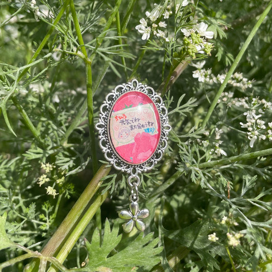 Chihiro's Letter Pendant Pin