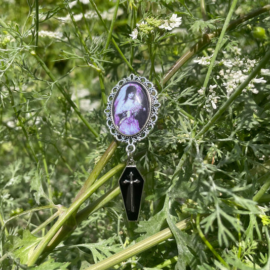 Elvira Bride Pendant Pin