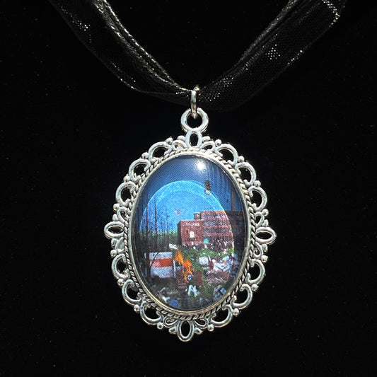 Title Fight Pendant Necklace